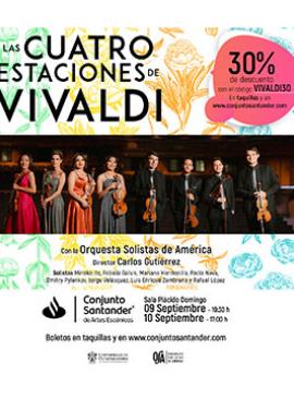 cartel de Las cuatro estaciones de Vivaldi