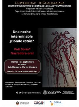 Cartel de Una noche interminable ¿Dónde están?