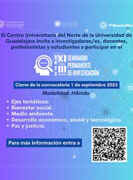 Cartel del XI Seminario Permanente de Investigación Cartel del XI Seminario Permanente de Investigación