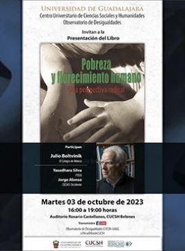 Cartel de la Presentación del libro: Pobreza y florecimiento humano. Una perspectiva radical Cartel de la Presentación del libro: Pobreza y florecimiento humano. Una perspectiva radical