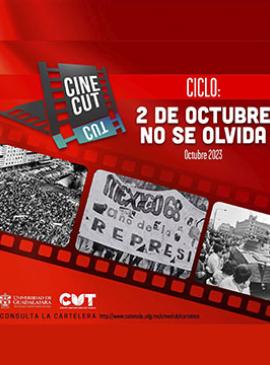 Cartel del Ciclo de cine: 2 de Octubre no se olvida Cartel del Ciclo de cine: 2 de Octubre no se olvida