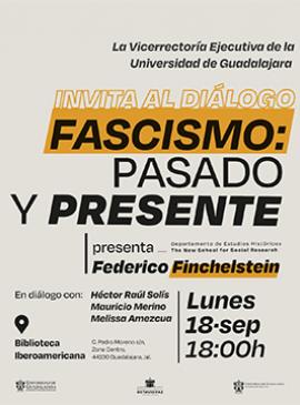 Cartel del Diálogo: Fascismo: Pasado y presente