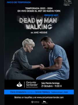 Cartel de En vivo desde el MET: Dead man walking de Jake Heggie