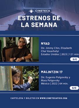 Cartel de los estrenos de la Cineteca FICG, del 19 al 25 de octubre