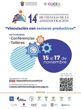 Cartel del 14° Congreso Internacional de Ciencias de la Administración