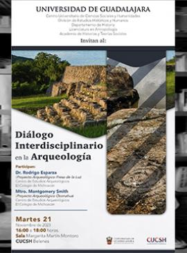 Cartel del Diálogo Interdisciplinario en la Arqueología