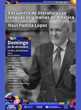 Cartel del Encuentro de literaturas en lenguas originarias de América Cartel del Encuentro de literaturas en lenguas originarias de América
