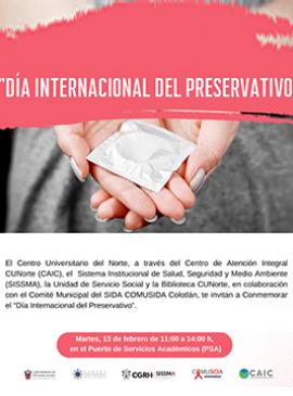 Cartel de la Conmemoración del Día del Preservativo Cartel de la Conmemoración del Día del Preservativo
