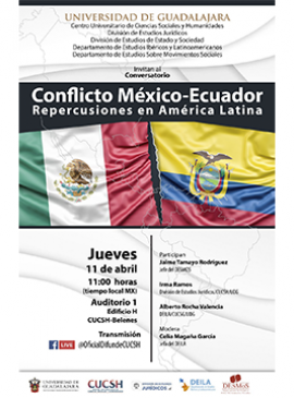 Cartel del Conservatorio: Conflicto México-Ecuador. Repercusiones en América Latina