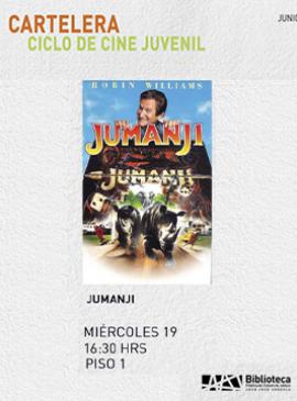 Ciclo de cine juvenil: Jumanji Ciclo de cine juvenil: Jumanji