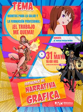 Jornadas de narrativa gráfica Cartel con información de las Jornadas de narrativa gráfica