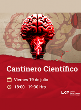Cartel del Cantinero científico. Título: ¿Por qué el cerebro se enferma de epilepsia? Cartel del Cantinero científico. Título: ¿Por qué el cerebro se enferma de epilepsia?