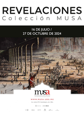 Exposición: Revelaciones. Colección MUSA Cartel de la Exposición: Revelaciones. Colección MUSA