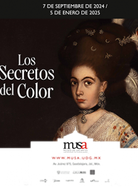 Cartel de la Exposición: Los secretos del color Cartel de la Exposición: Los secretos del color
