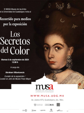 Cartel de los Recorrido por la exposición: Los secretos del color Cartel de los Recorrido por la exposición: Los secretos del color