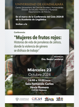 Cartel de la Conferencia: Mujeres de frutos rojos Cartel de la Conferencia: Mujeres de frutos rojos