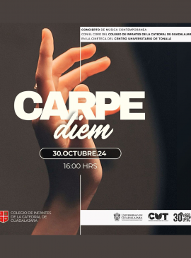 Cartel del Concierto: Carpe diem Cartel del Concierto: Carpe diem