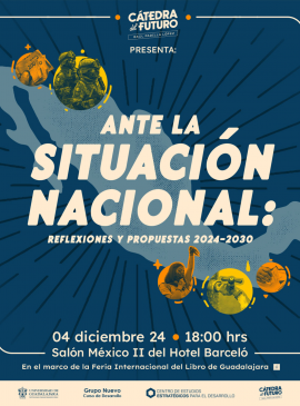 Cartel de FIL Pensamiento. Ante la situación nacional: reflexiones y propuestas 2024-2030 Cartel de FIL Pensamiento. Ante la situación nacional: reflexiones y propuestas 2024-2030