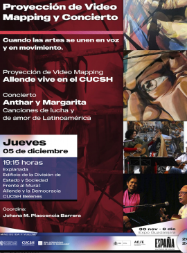 Cartel de la Proyección de Video Mapping y Concierto Cartel de la Proyección de Video Mapping y Concierto