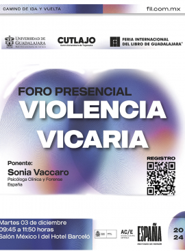Cartel del Foro presencial: Violencia vicaria Cartel del Foro presencial: Violencia vicaria