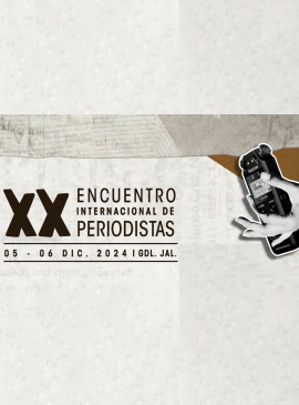 Cartel del XX Encuentro Internacional de Periodistas