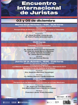 Cartel del Encuentro Internacional de Juristas Cartel del Encuentro Internacional de Juristas