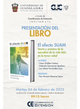 Cartel de la Presentación del libro: El efecto SUAM Cartel de la Presentación del libro: El efecto SUAM