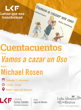 Cartel del Cuentacuentos. Título: Vamos a cazar un Oso Cartel del Cuentacuentos. Título: Vamos a cazar un Oso