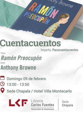 Cartel del Cuentacuentos Título: Ramón Preocupón Cartel del Cuentacuentos Título: Ramón Preocupón