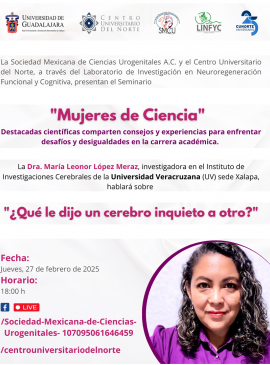 Cartel de la Conferencia: ¿Qué le dijo un cerebro inquieto a otro? Cartel de la Conferencia: ¿Qué le dijo un cerebro inquieto a otro?