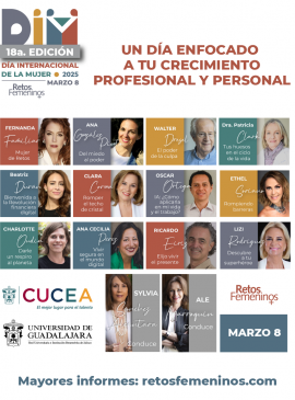 Cartel del 18a. Edición del Día Internacional de la Mujer “Retos femeninos” Cartel del 18a. Edición del Día Internacional de la Mujer “Retos femeninos”