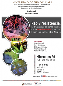 Cartel del Conversatorio: Rap y resistencia Cartel del Conversatorio: Rap y resistencia