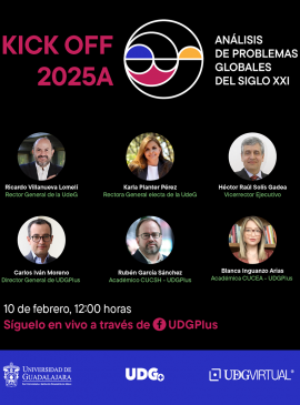 Cartel del Kick Off 2025 de la materia "Análisis de Problemas Globales del Siglo XXI" Cartel del Kick Off 2025 de la materia "Análisis de Problemas Globales del Siglo XXI"