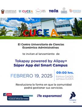 Lanzamiento de Tokapay powered by Alipay+ Súper App del Smart Campus Lanzamiento de Tokapay powered by Alipay+ Súper App del Smart Campus