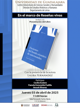 Cartel de la Presentación del libro: Ficciones del fondo cósmico de microondas Cartel de la Presentación del libro: Ficciones del fondo cósmico de microondas