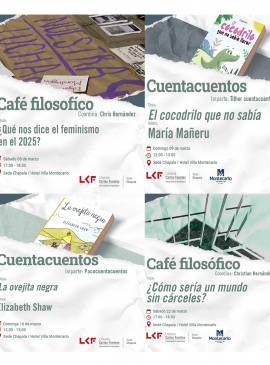 Cartel de la Programación del mes de MARZO de la Librería Carlos Fuentes, sede Chapala Cartel de la Programación del mes de MARZO de la Librería Carlos Fuentes, sede Chapala