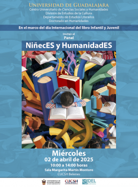 Cartel del Panel: NiñecES y HumanidadES Cartel del Panel: NiñecES y HumanidadES