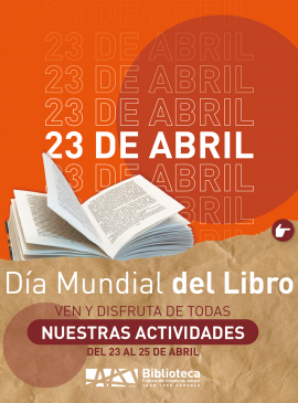 Cartel del Día Mundial del Libro en la Biblioteca Pública del Estado de Jalisco “Juan José Arreola” Cartel del Día Mundial del Libro en la Biblioteca Pública del Estado de Jalisco “Juan José Arreola”
