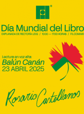 Cartel de la Lectura en voz alta: Balún Canán, de Rosario Castellanos Cartel de la Lectura en voz alta: Balún Canán, de Rosario Castellanos