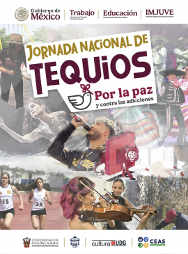 Cartel de la Jornada Nacional de Tequios por la Paz y contra las Adicciones Cartel de la Jornada Nacional de Tequios por la Paz y contra las Adicciones