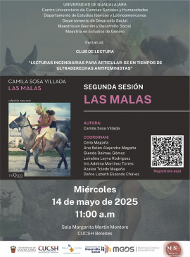 Cartel del Club de lectura: "Lecturas incendiarias para articular-se en tiempos de ultraderechas antifeministas" Cartel del Club de lectura: "Lecturas incendiarias para articular-se en tiempos de ultraderechas antifeministas"