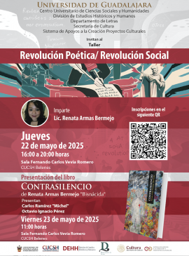 Cartel del Taller: Revolución Poética / Revolución Social Cartel del Taller: Revolución Poética / Revolución Social
