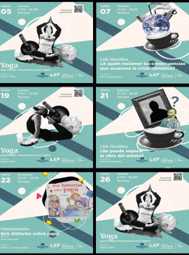 Cartel de la Programación del mes de JUNIO de la Librería Carlos Fuentes, sede Chapala Cartel de la Programación del mes de JUNIO de la Librería Carlos Fuentes, sede Chapala