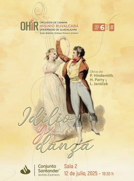 Cartel de OHIR programa 6 | Idilio y danza Cartel de OHIR programa 6 | Idilio y danza