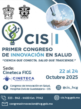 Cartel del Primer Congreso de Innovación en Salud