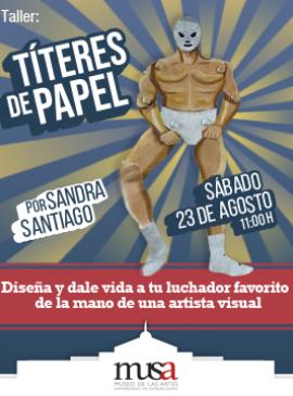 Cartel del Taller: Títeres de papel