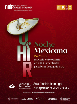 Cartel de OHIR PROGRAMA 8 | Noche mexicana Cartel de OHIR PROGRAMA 8 | Noche mexicana