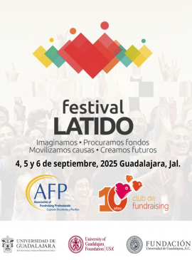 Cartel del Festival Latido. Festival de Procuración de Fondos y Movilización Pública Cartel del Festival Latido. Festival de Procuración de Fondos y Movilización Pública