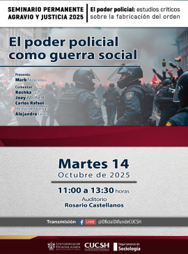 Cartel de la Mesa: El poder policial como guerra social Cartel de la Mesa: El poder policial como guerra social