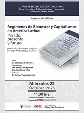 Presentación del libro: Regímenes de Bienestar y Capitalismos en América Latina Presentación del libro: Regímenes de Bienestar y Capitalismos en América Latina